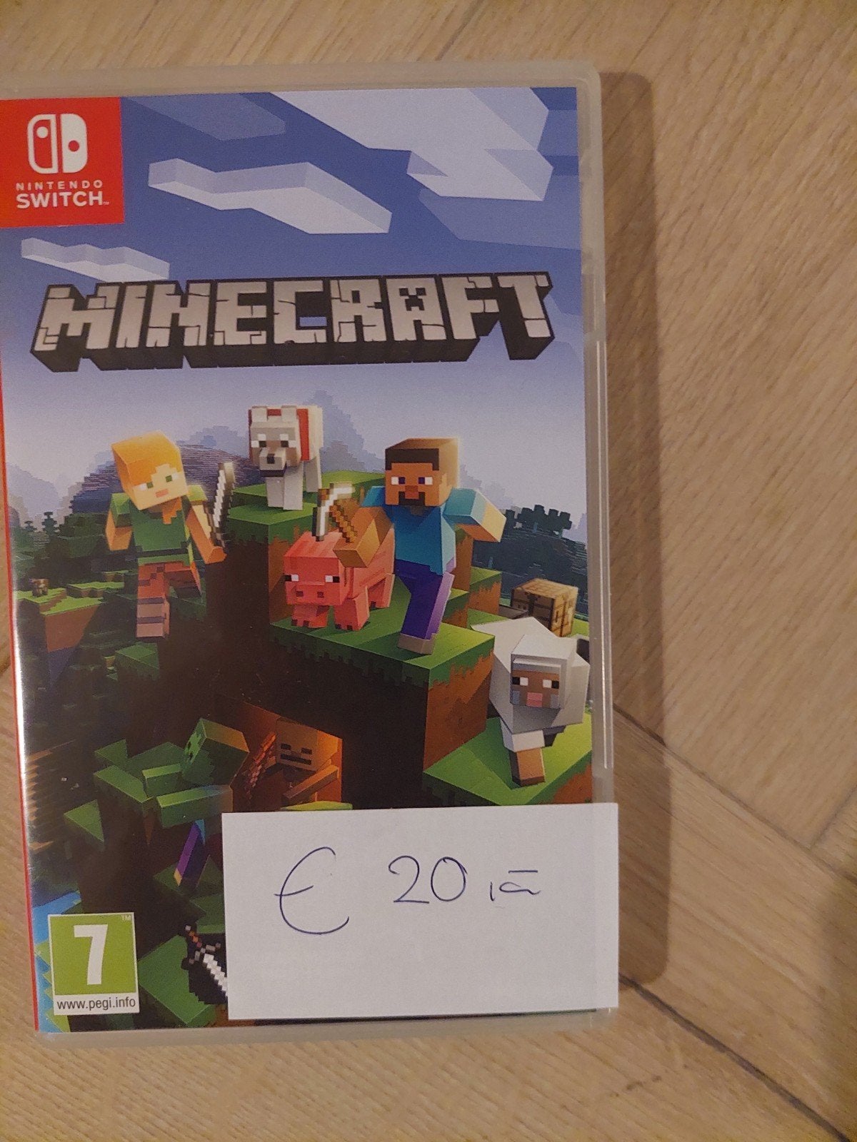 Minecraft Nintendo Switch Game, Spelcomputers en Games, Ophalen of Verzenden, Zo goed als nieuw, Met games