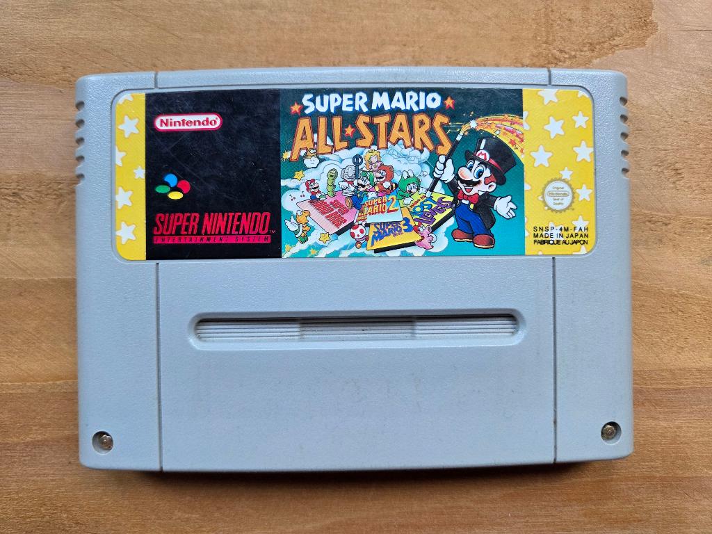Super Mario All-Stars, Spelcomputers en Games, Games | Nintendo Super NES, Zo goed als nieuw, Avontuur en Actie, 1 speler, Vanaf 3 jaar