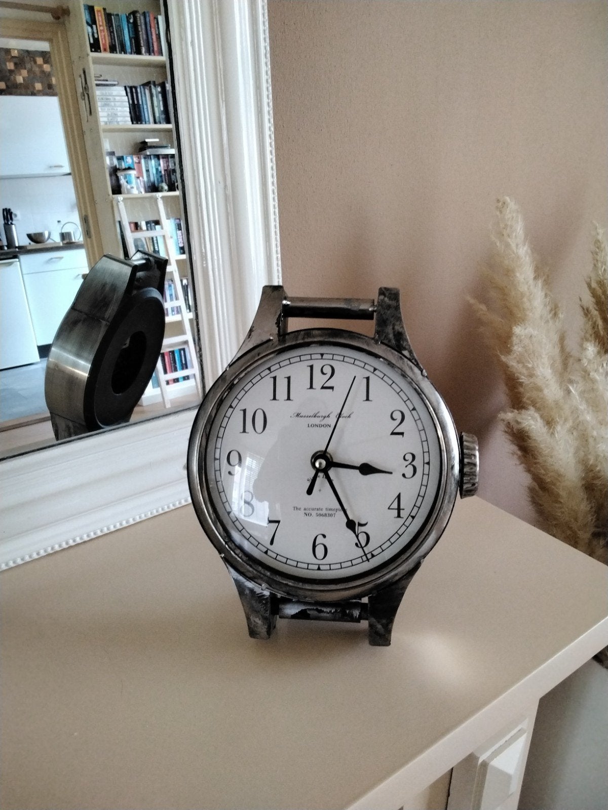 Unieke tafelklok in horloge-design, Antiek en Kunst, Antiek | Klokken, Ophalen