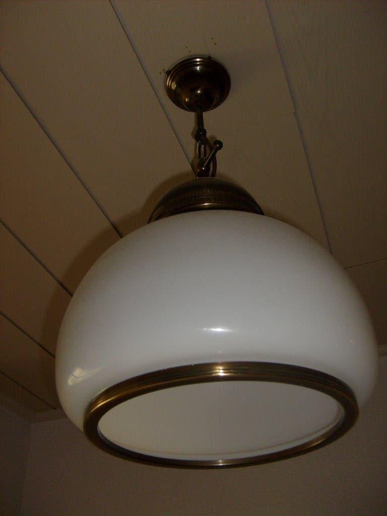 hanglamp plafonniere, Ophalen, Gebruikt, Glas, Overige fittingen