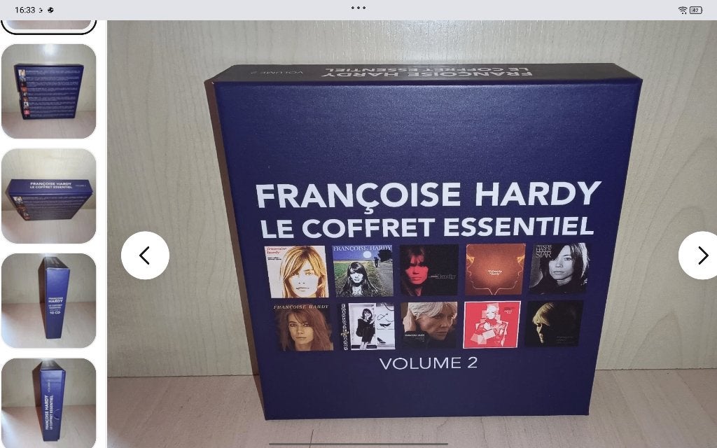 Françoise Hardy - Le Coffret Essentiel Vol.2 (10 CD) Rare !, Verzenden, Zo goed als nieuw