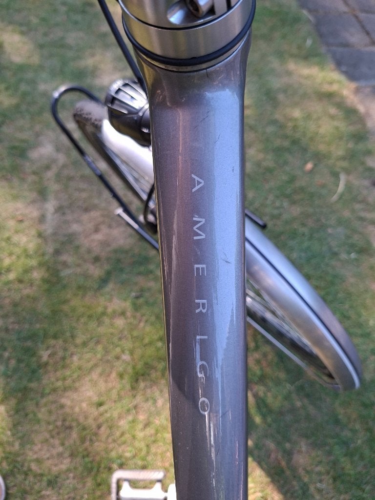 Dames stads/toerfiets gazelle goldline, Ophalen, Gebruikt, Versnellingen, Schijfrem