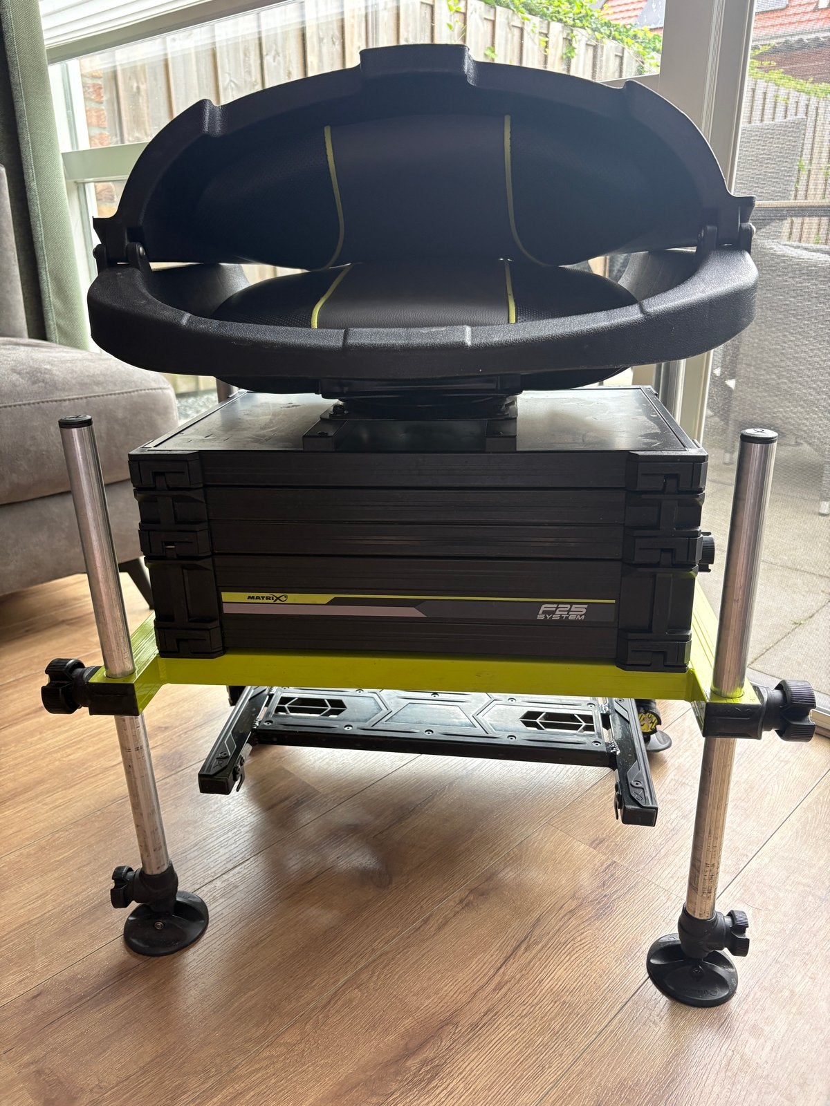Matrix F25 Pro Swivel Seatbox / Visstoel met Draaistoel, Ophalen, Zo goed als nieuw, Overige typen