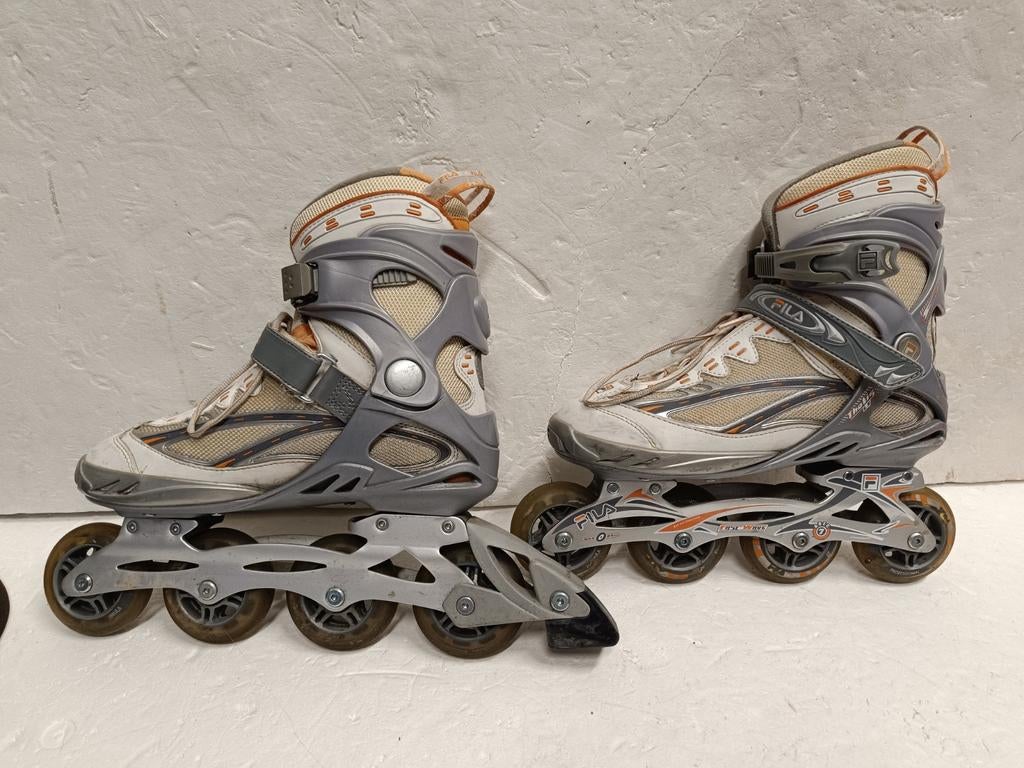 Fila skates maat 41 (26,5cm) abec 7 - 80mm, Gebruikt, Ophalen of Verzenden, Inline skates 4 wielen