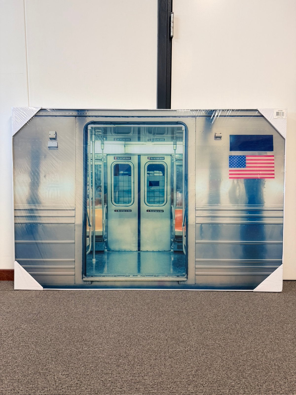 Glas schilderij Amerikaanse tram NIEUW!, Ophalen of Verzenden