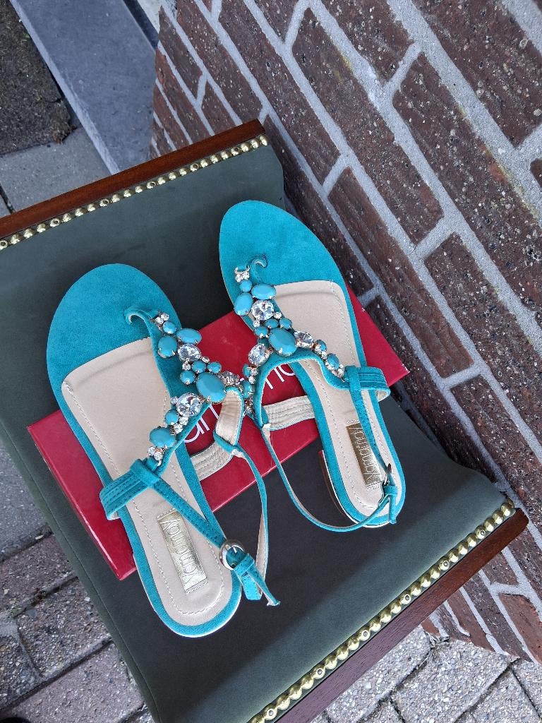 Dames Sandalen Yamamay Mt41, Zo goed als nieuw, Yamamay, Groen, Sandalen of Muiltjes