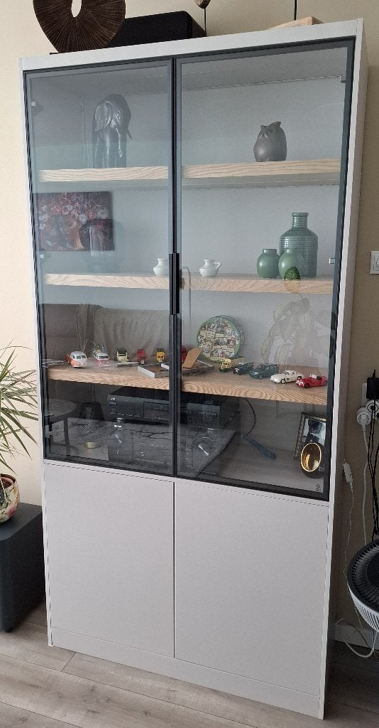 Vitrinekasten, Huis en Inrichting, 200 cm of meer, Nieuw, Modern, 25 tot 50 cm