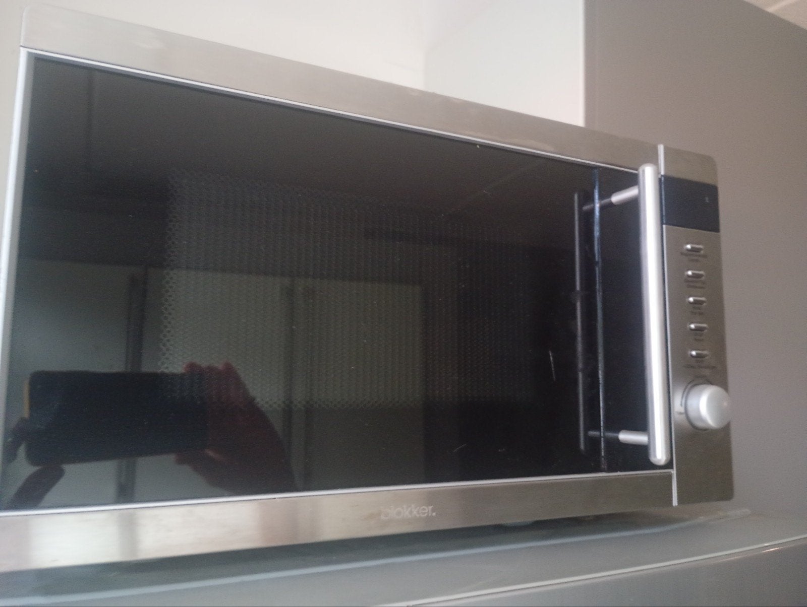 Blokker Combimagnetron - Zilverkleurig en Compact, Ophalen