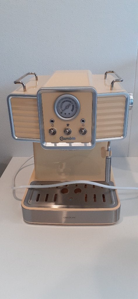 Espresso en cappuccino machine, Espresso apparaat, Gemalen koffie, Ophalen of Verzenden, Zo goed als nieuw