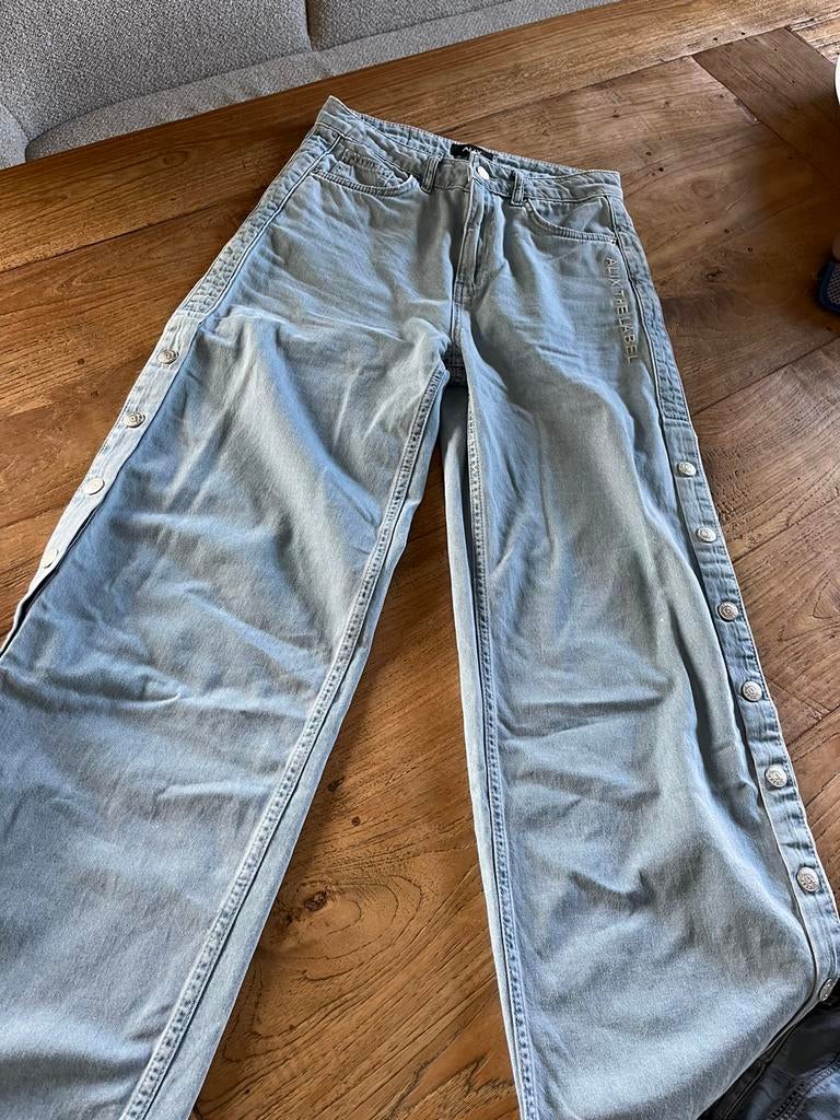 Alix the label jeansbroek xs, Ophalen of Verzenden, Zo goed als nieuw, Maat 46 (S) of kleiner, Blauw
