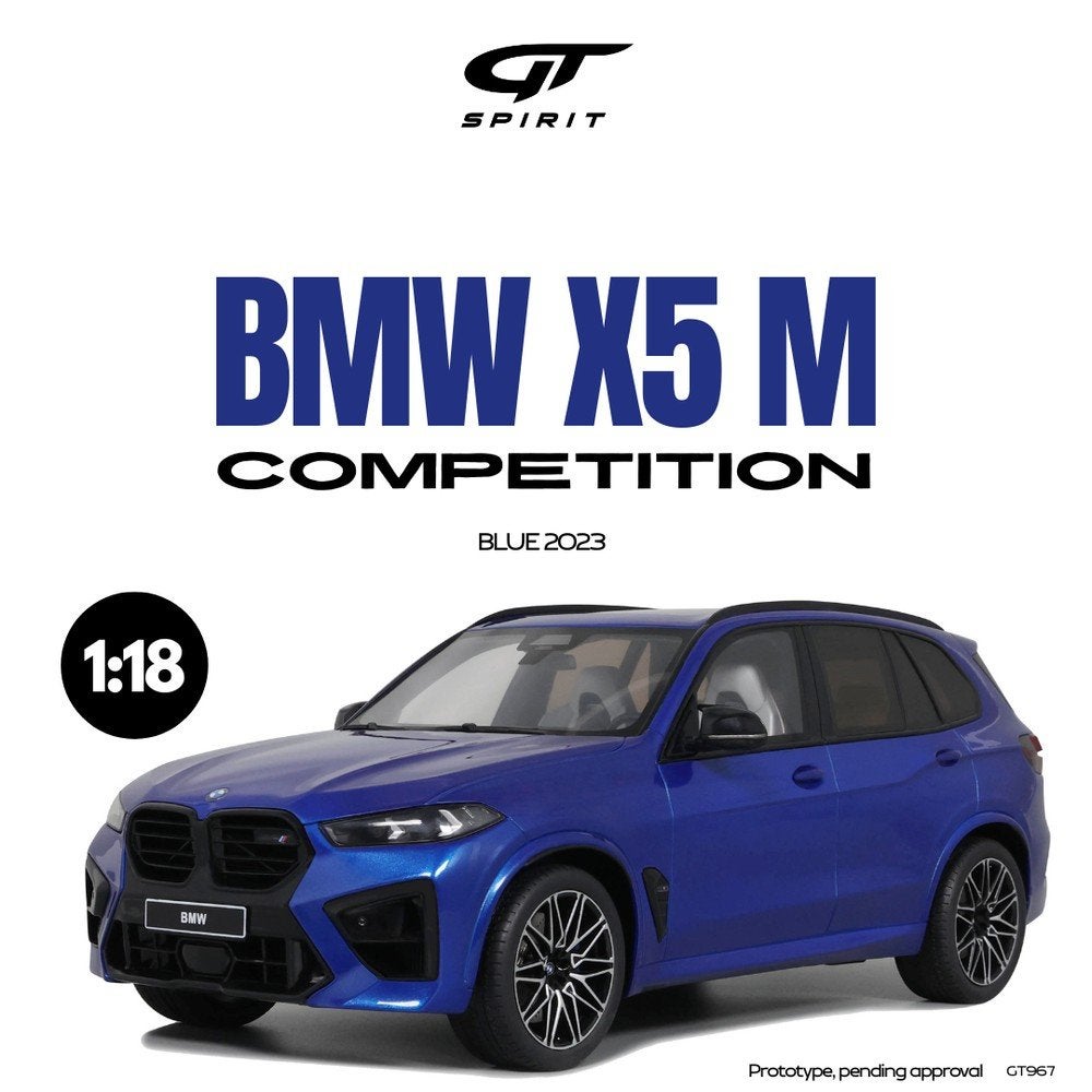 Gt Spirit
Bmw X5M Cometition 2023 1/2000
1:18 Nieuw, Hobby en Vrije tijd, Modelauto's | 1:18, Ophalen of Verzenden, Nieuw, Auto