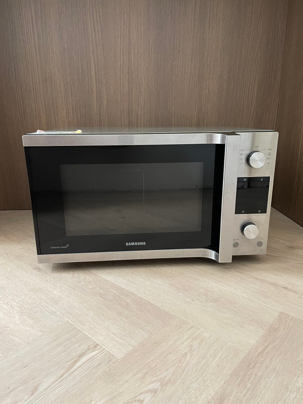 Combimagnetron SAMSUNG 45 liter, Ophalen, Zo goed als nieuw, Oven