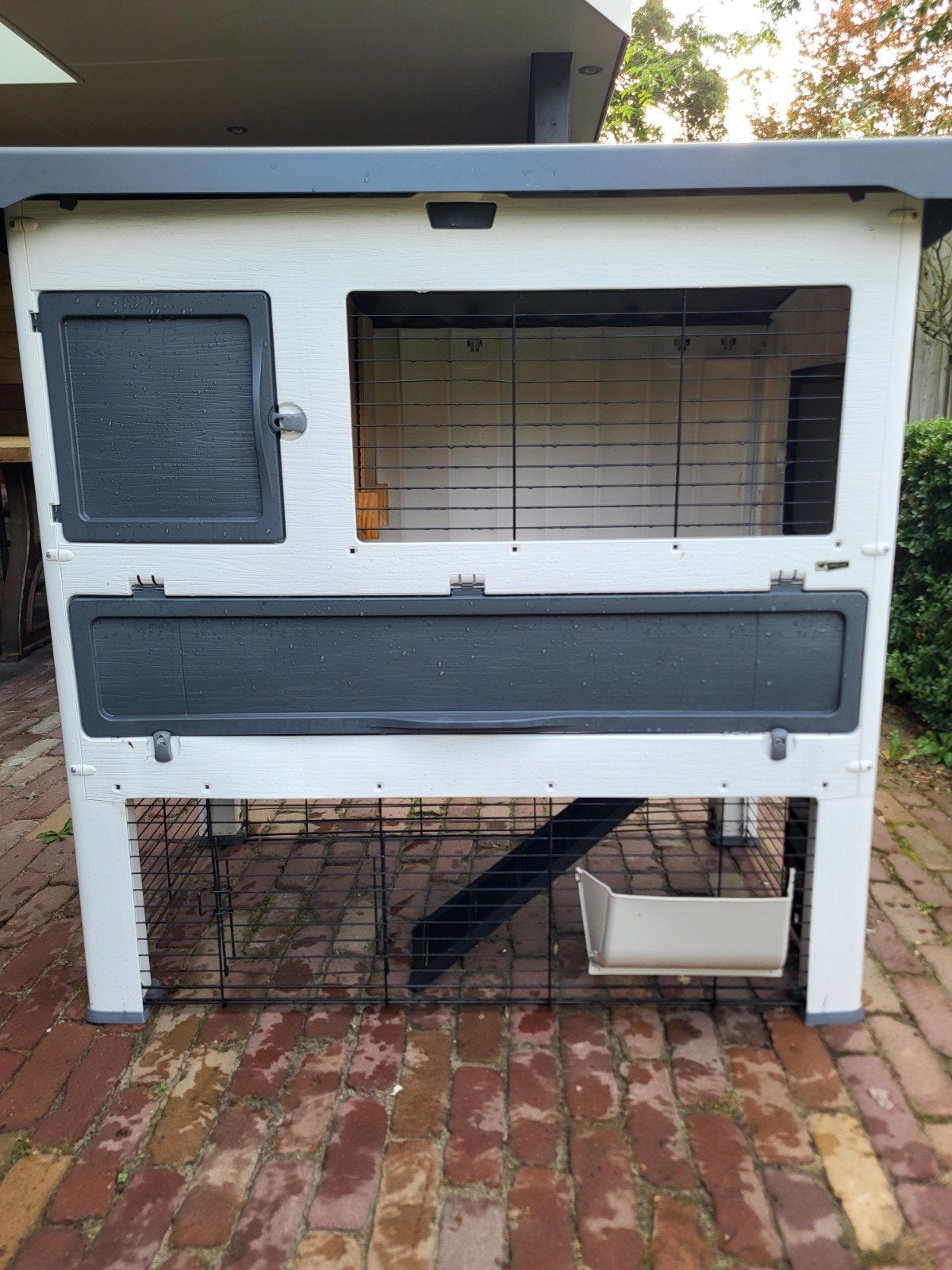 Ferplast Konijnenhok Grand Lodge 120, Ophalen, 110 cm of meer, Zo goed als nieuw, 90 cm of meer