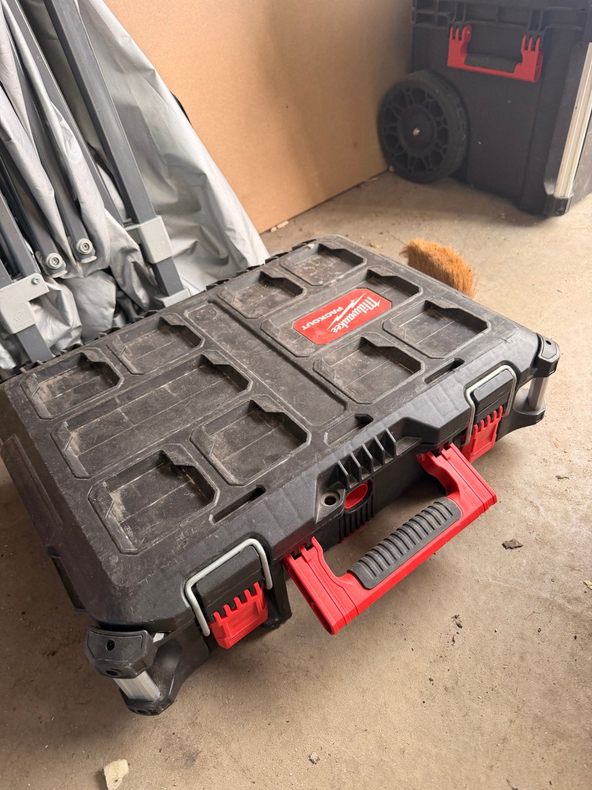 Milwaukee Packout gereedschapskoffer - Gebruikt, Ophalen of Verzenden, Gebruikt