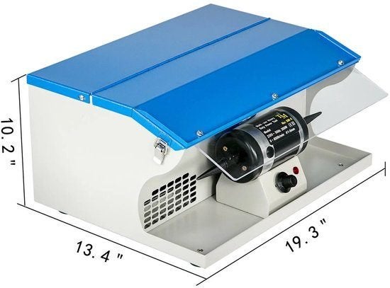 Vevor - Sieraden polijstmachine - Rock Tumbler - Stenen Poli, Corvance B.V., Verzenden, Nieuw, Corvancebol@gmail.com