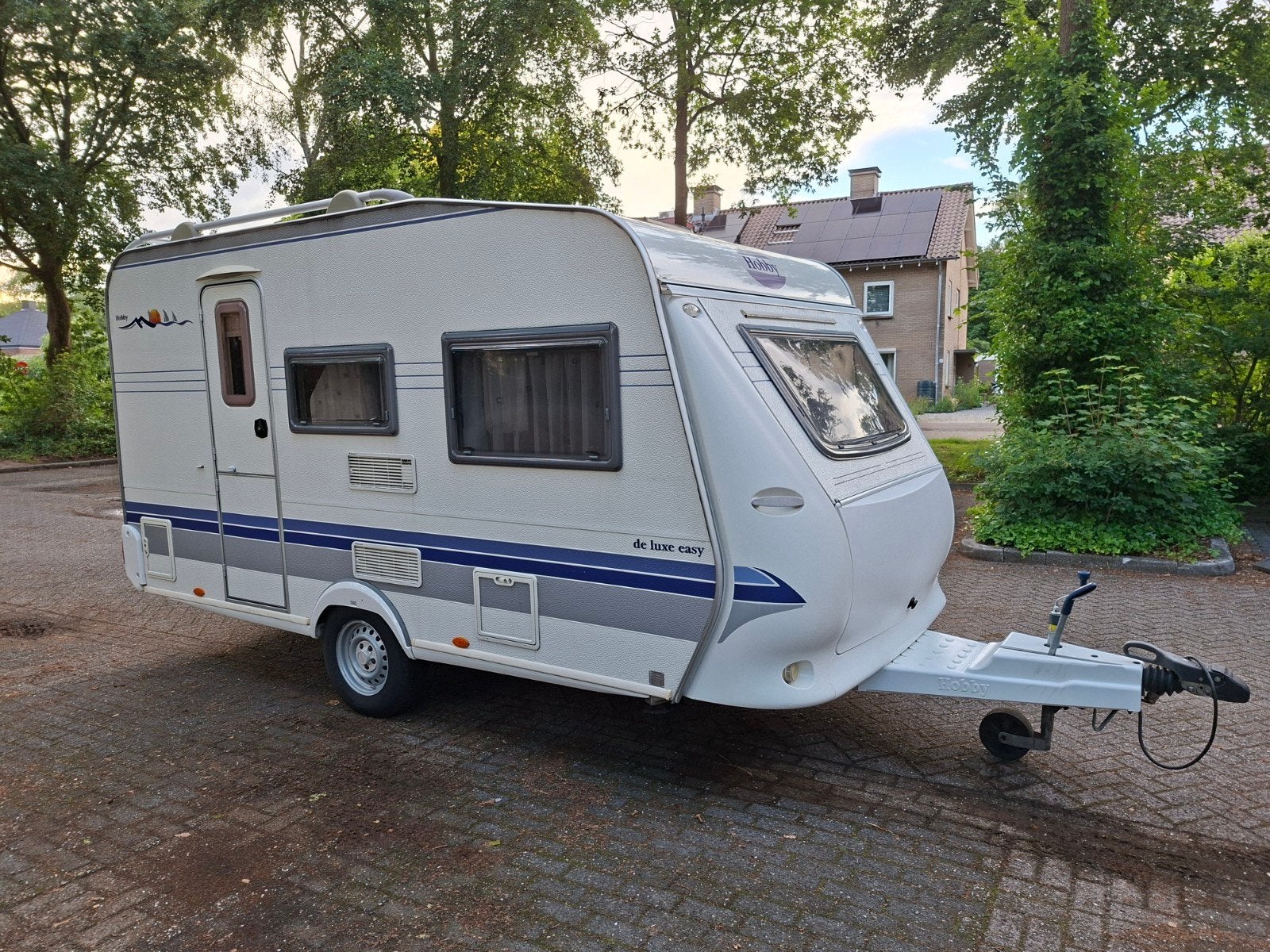 Hobby 400SF De Luxe Easy, Caravans en Kamperen, Caravans, Hobby, Treinzit, Particulier, 4 tot 5 meter