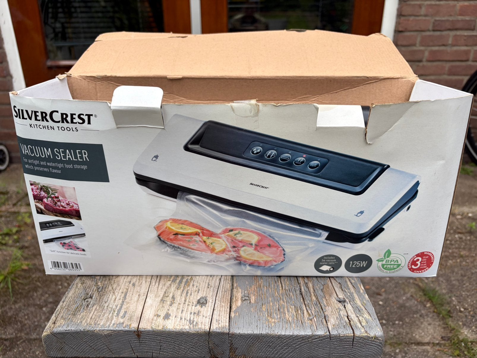 Vacuum sealer, Ophalen of Verzenden, Zo goed als nieuw