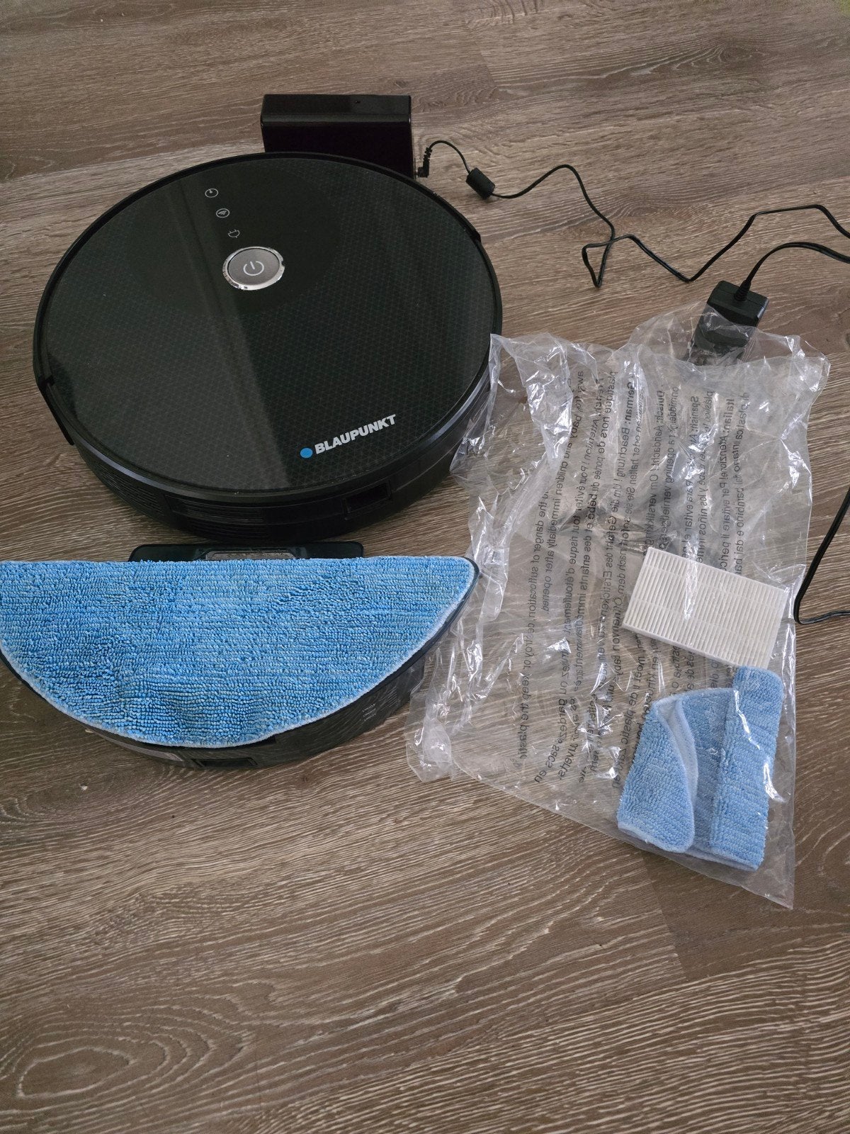 Blaupunkt Robotstofzuiger BPK-VCBB1XB met dweilfunctie, Ophalen, Overige merken, Dweilfunctie, Zo goed als nieuw