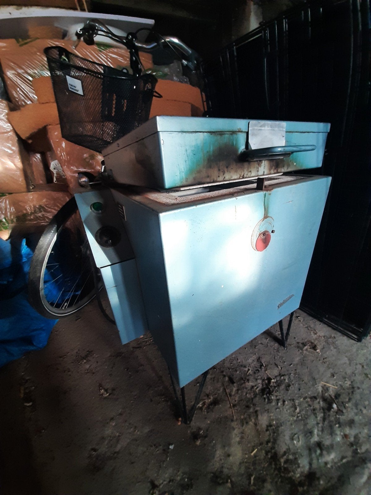 Keramiekoven 220v, Ophalen