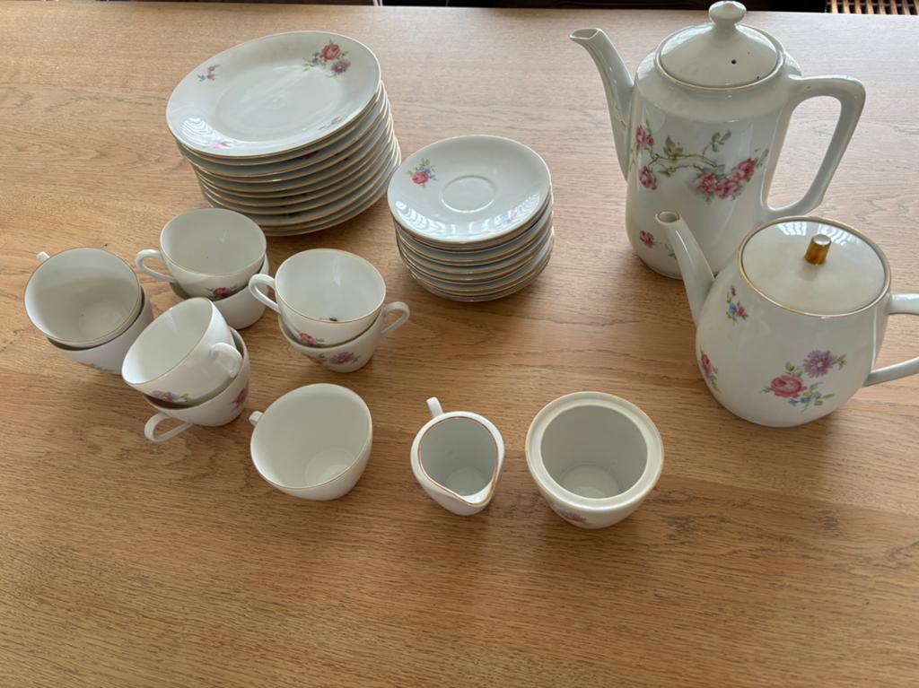 Vintage ontbijt servies Seltmann Weiden (leuk voor high tea), Antiek en Kunst, Ophalen