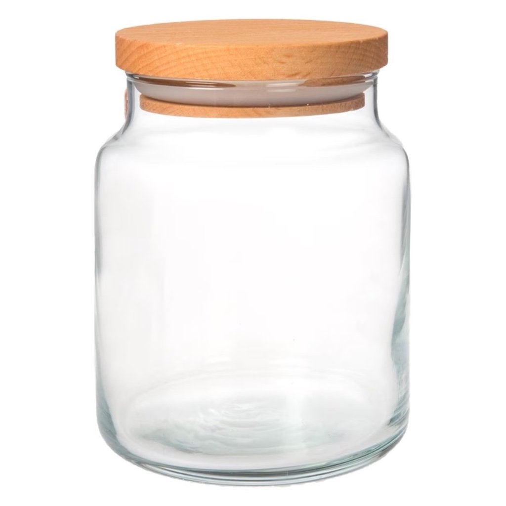 Snoeppot 635 ml met eigen gravure - Goolse Planken, Nieuw, Ophalen of Verzenden, Landelijk, Wit