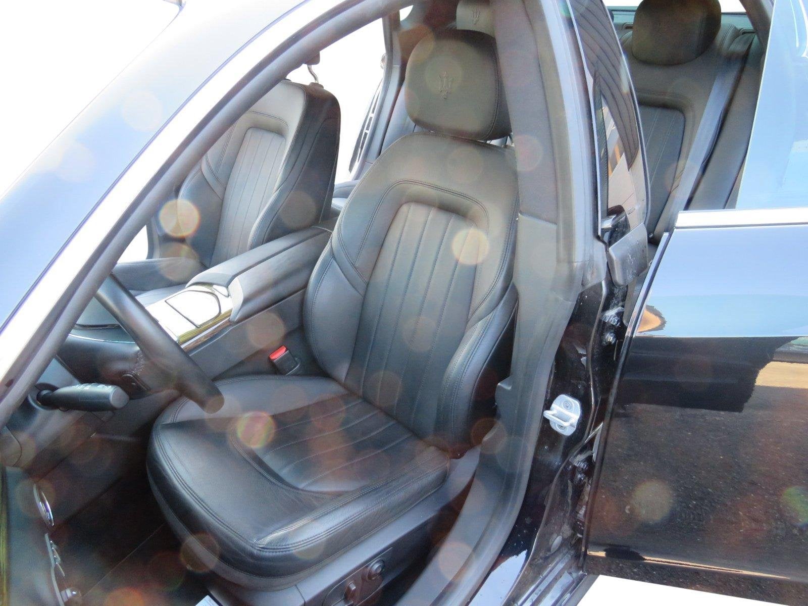 Maserati Quattroporte 3.0 S Q4, Auto's, Euro 5, Gebruikt, Zwart, Vierwielaandrijving