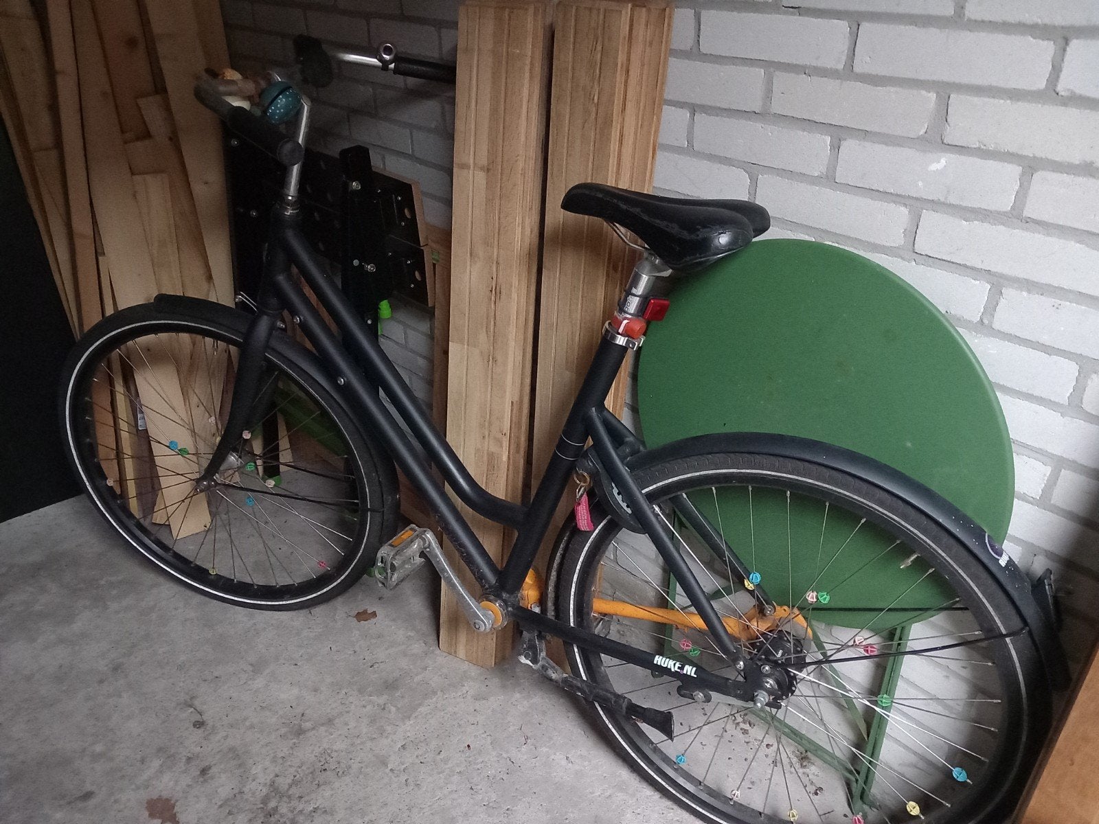 Gratis klus-fiets, Ophalen, Gebruikt, Terugtraprem, Overige merken