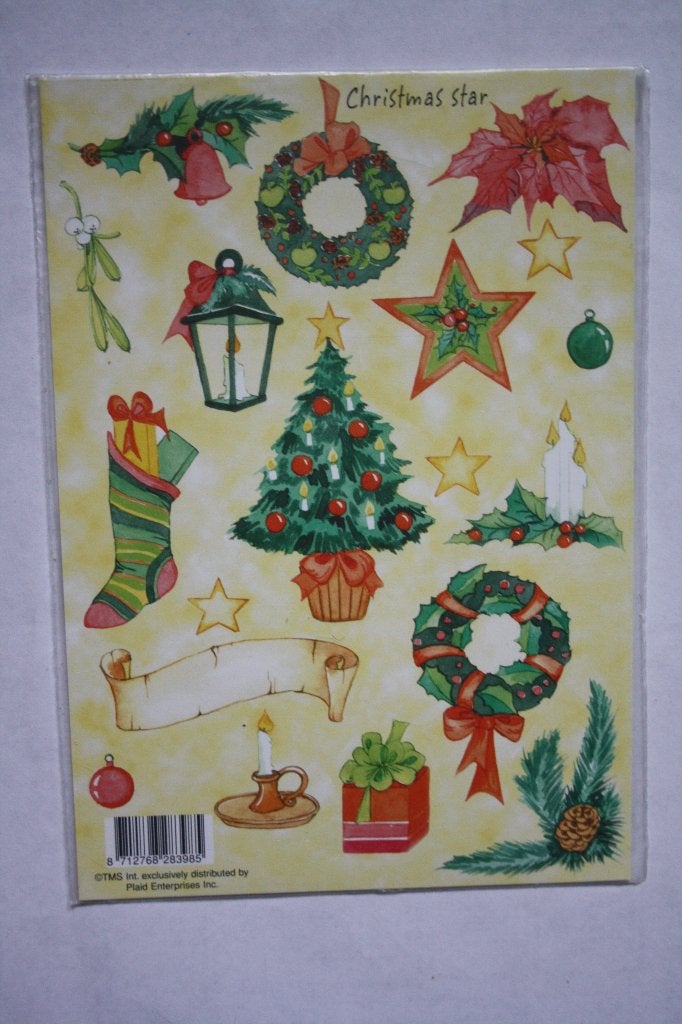 47 st. A5 knipvellen Christmas star 116, Ophalen of Verzenden, Nieuw, Kerst, Knipvel