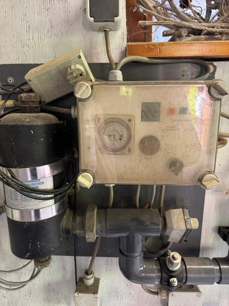 Complete zwembad verwarmingsregeling, Ophalen, Gebruikt, Verwarming