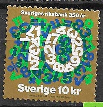 ZWEDEN 2018, Ophalen of Verzenden, Zweden, Gestempeld