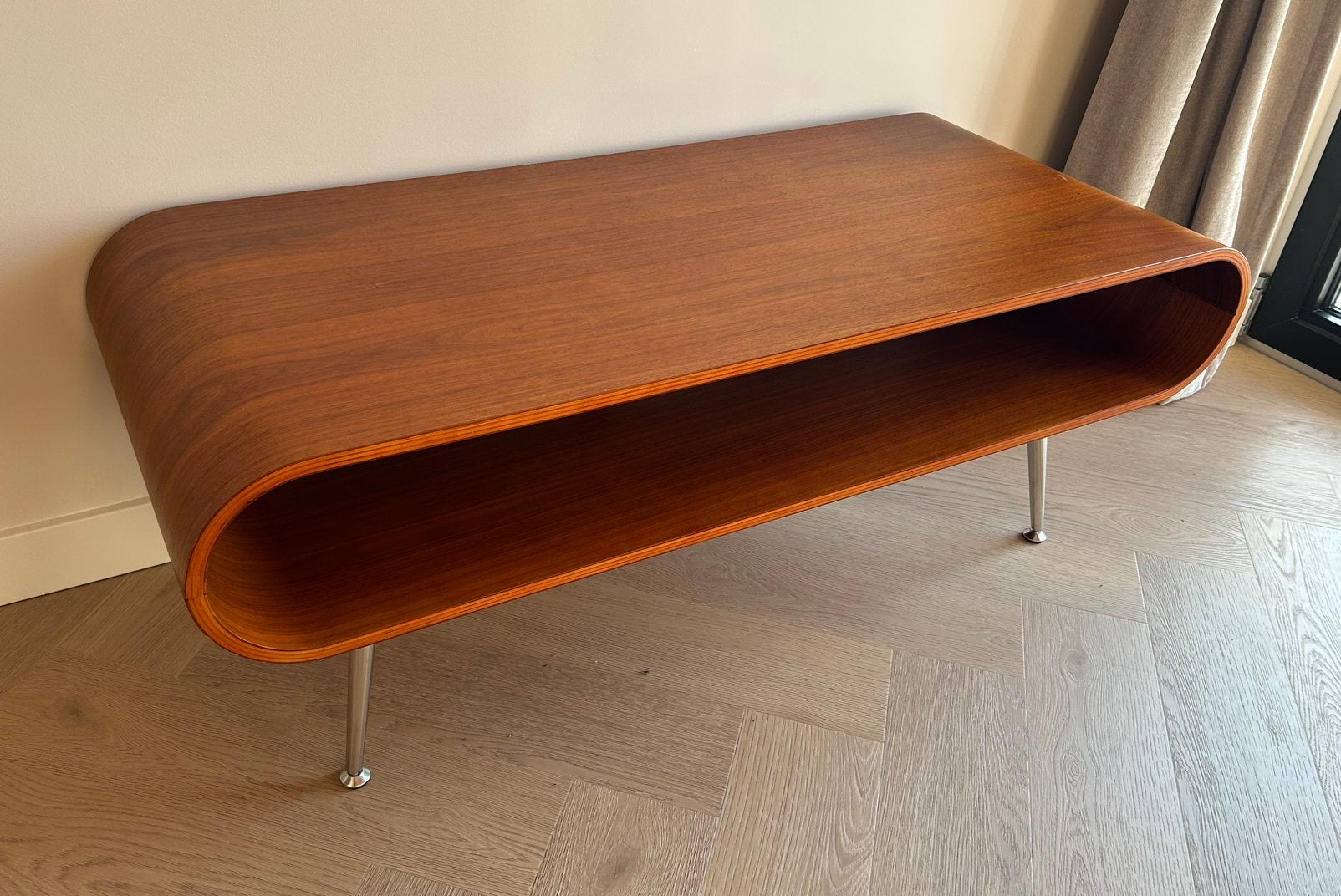 MADE retro salontafel koffietafel TV-meubel, Ophalen, Gebruikt, 100 tot 150 cm, 50 tot 100 cm