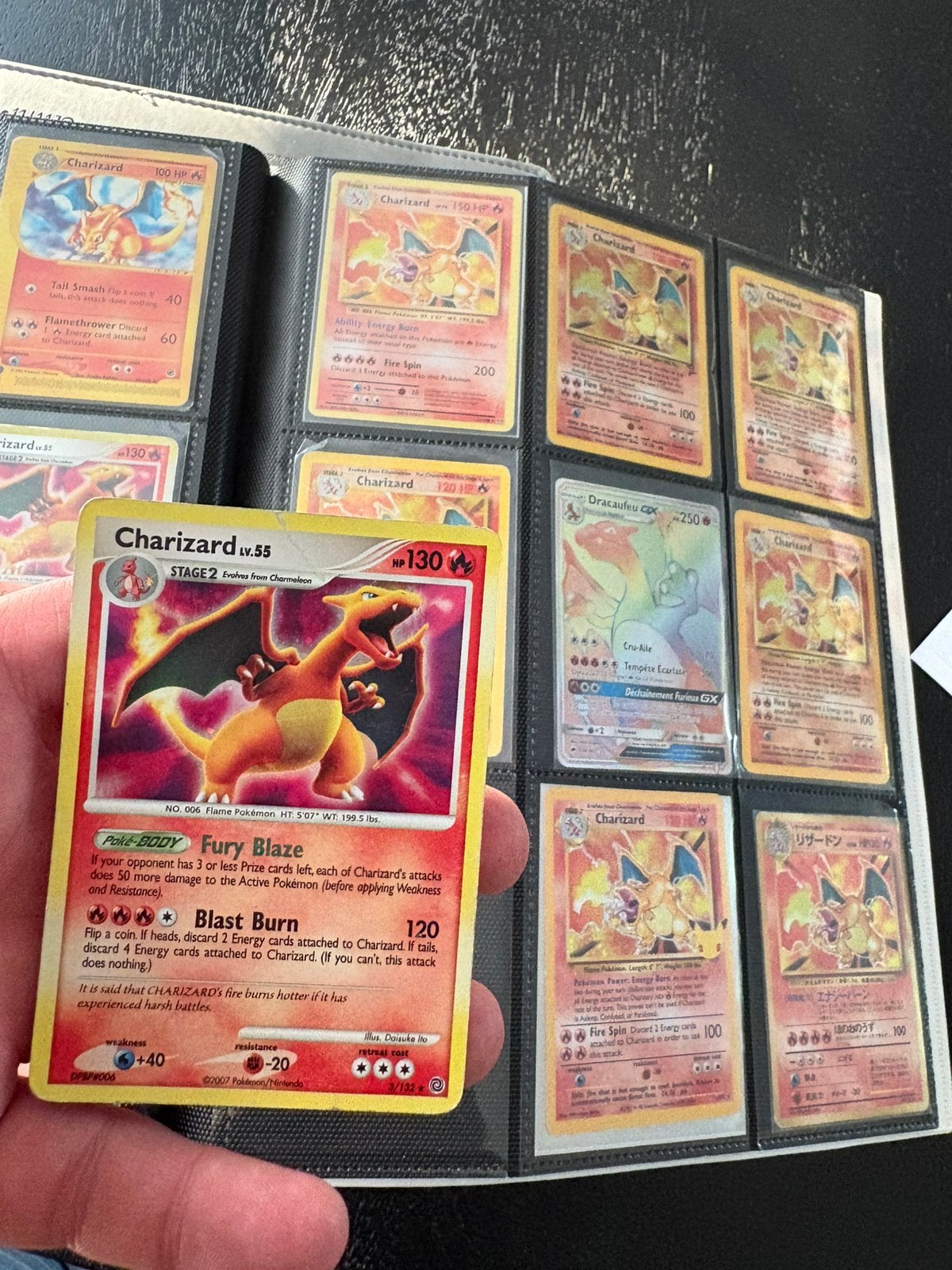 Charizard secret wonders, Ophalen of Verzenden, Zo goed als nieuw, Meerdere kaarten, Foil