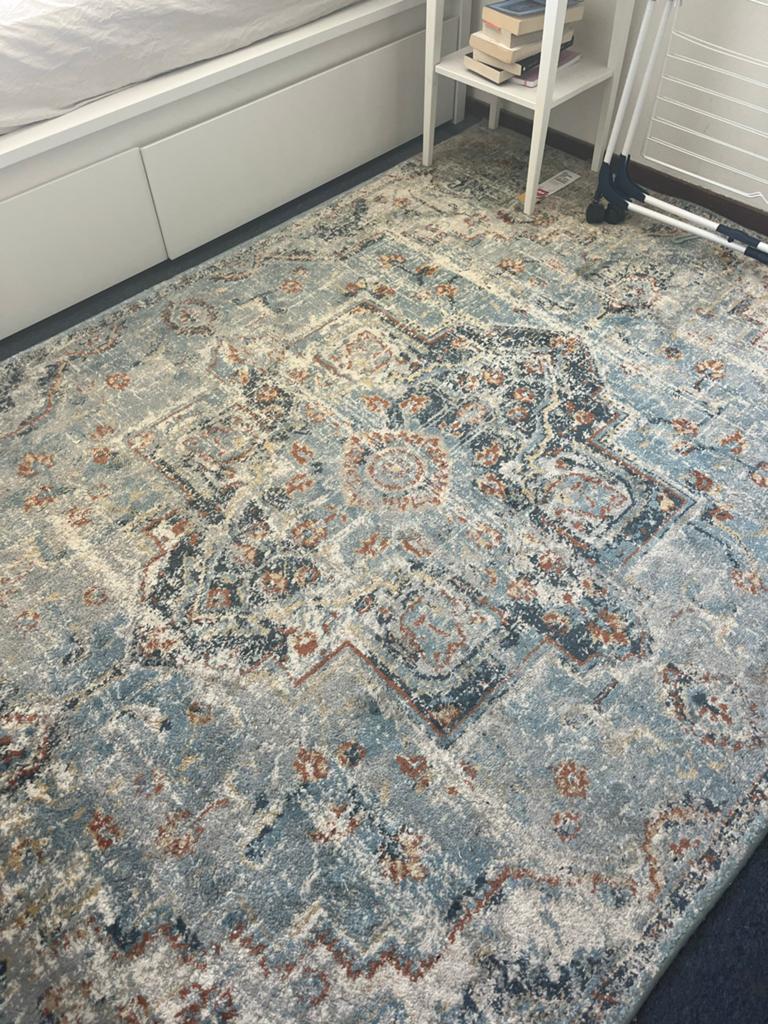 OVERLUND Rug, low pile, multicolour, 160x235 cm, Huis en Inrichting, Stoffering | Tapijten en Kleden, Ophalen, 100 tot 150 cm