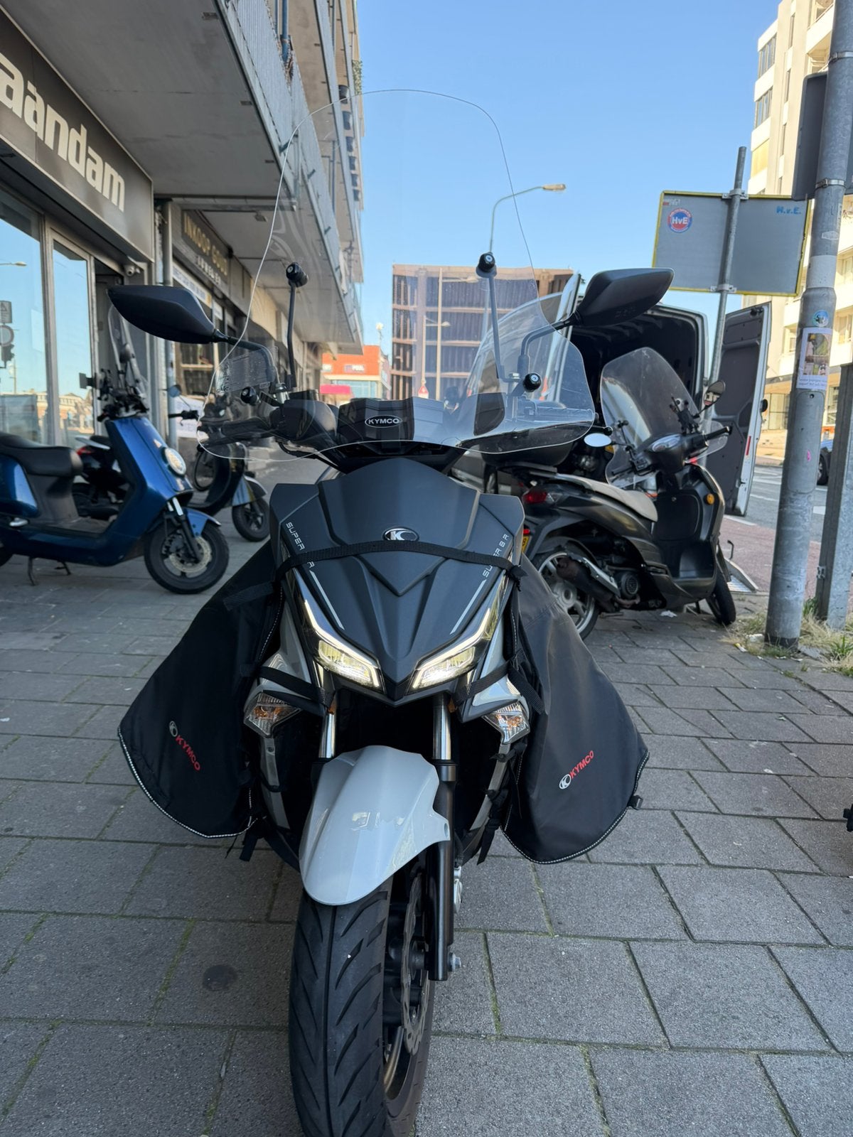 Kymco super 8 2025 45km  4800km NIEUWSTAAT, Kymco, Maximaal 45 km/u, Ophalen of Verzenden, Zo goed als nieuw