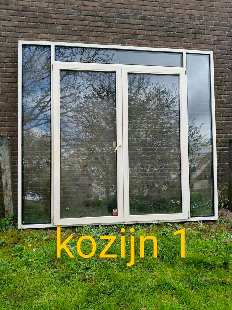 Kunstof kozijnen, Ophalen, Hout, 75 tot 150 cm, Deurkozijn