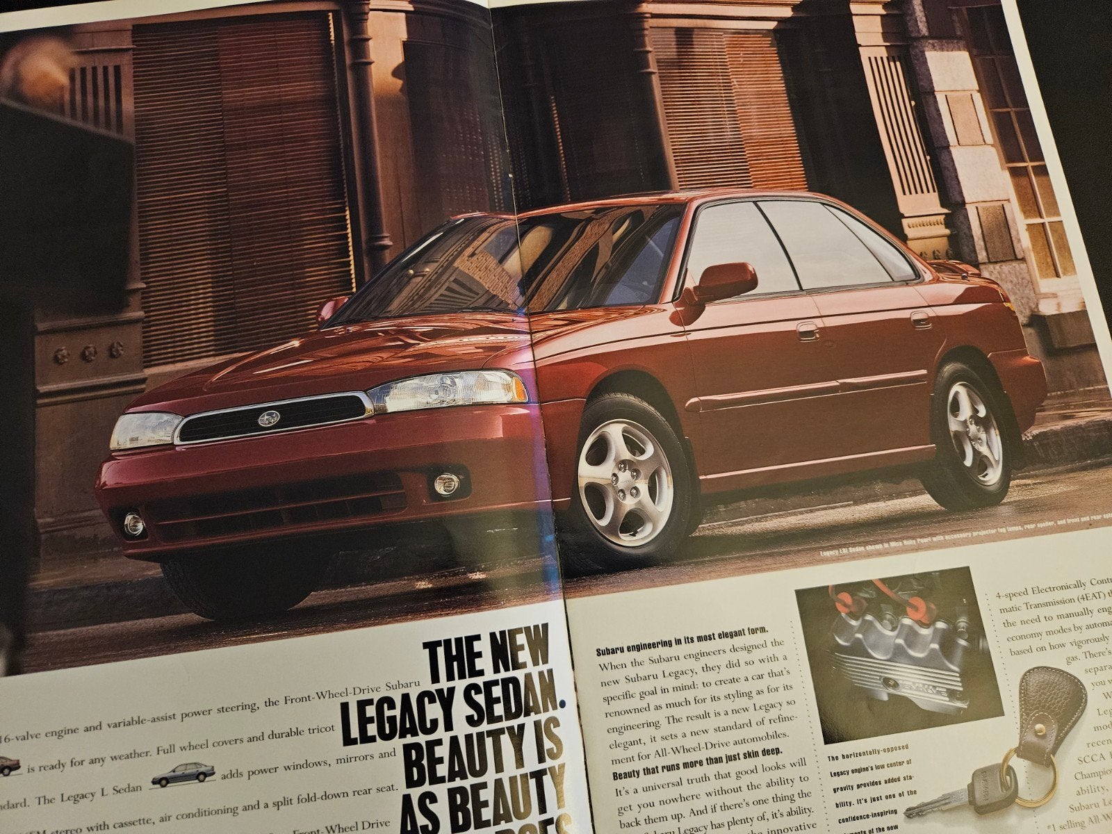 Brochure Subaru Legacy 1995 USA, Ophalen of Verzenden, Zo goed als nieuw, Overige merken