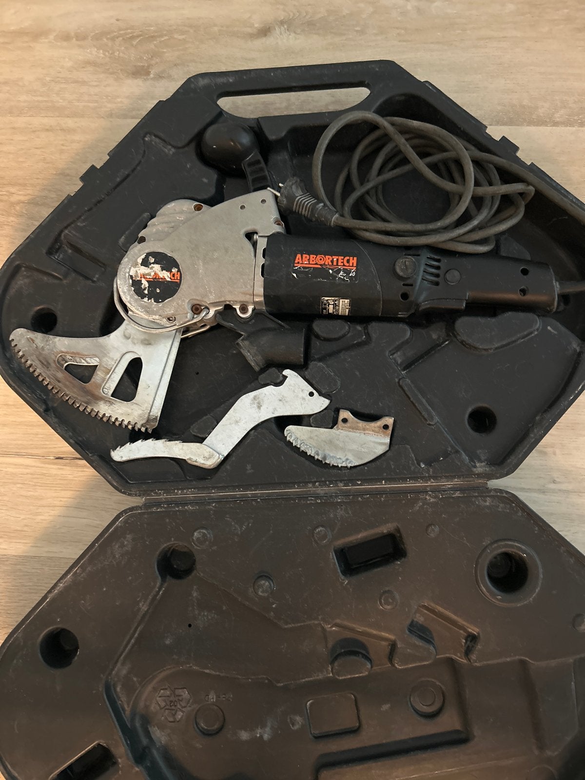 Arbortech AS 160 Metselzaag met koffer, Doe-het-zelf en Verbouw, Ophalen of Verzenden, Gebruikt