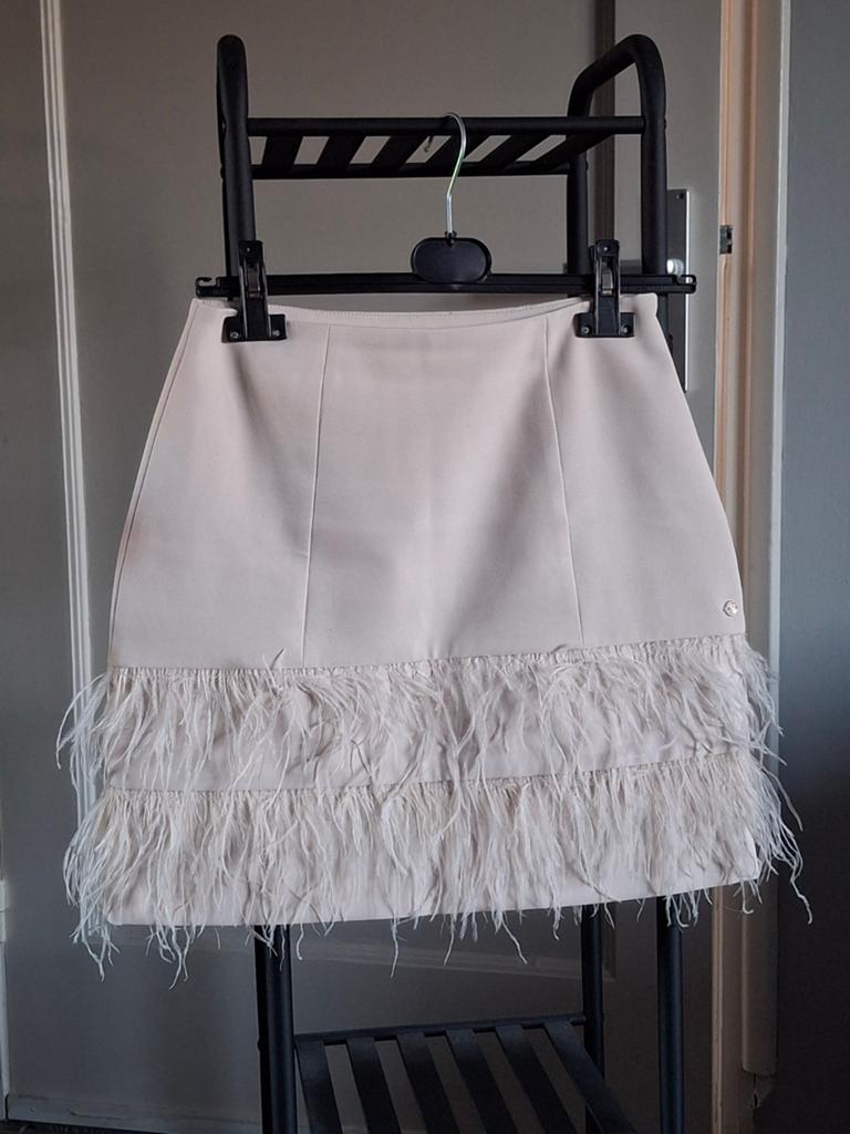 Josh v rokje crème S, Beige, Ophalen of Verzenden, Zo goed als nieuw, Maat 36 (S)