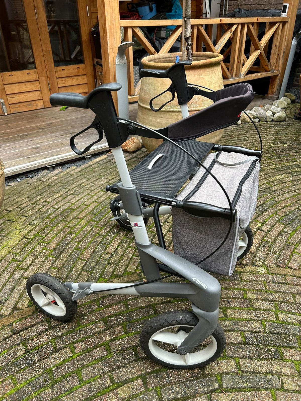ToproOlympos ATR Rollator Silver  Medium, Ophalen of Verzenden