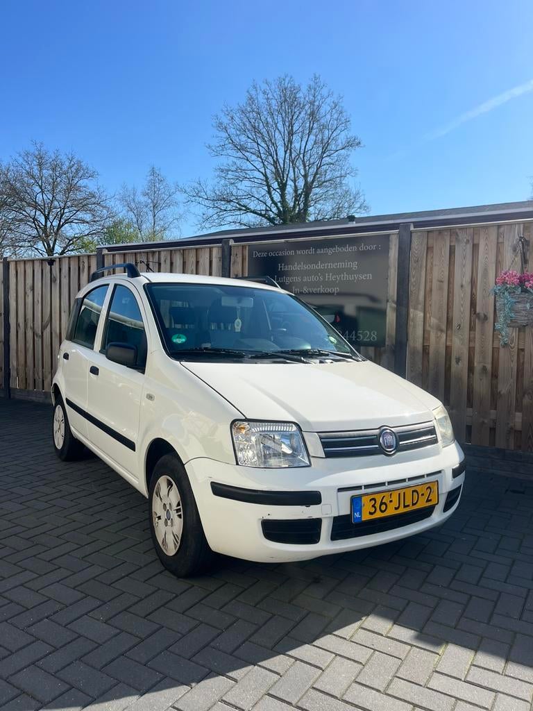 Nieuwe advertentie!! Fiat Panda 1.2 2009 Wit, Origineel Nederlands, Bedrijf, Handgeschakeld, Zilver of Grijs