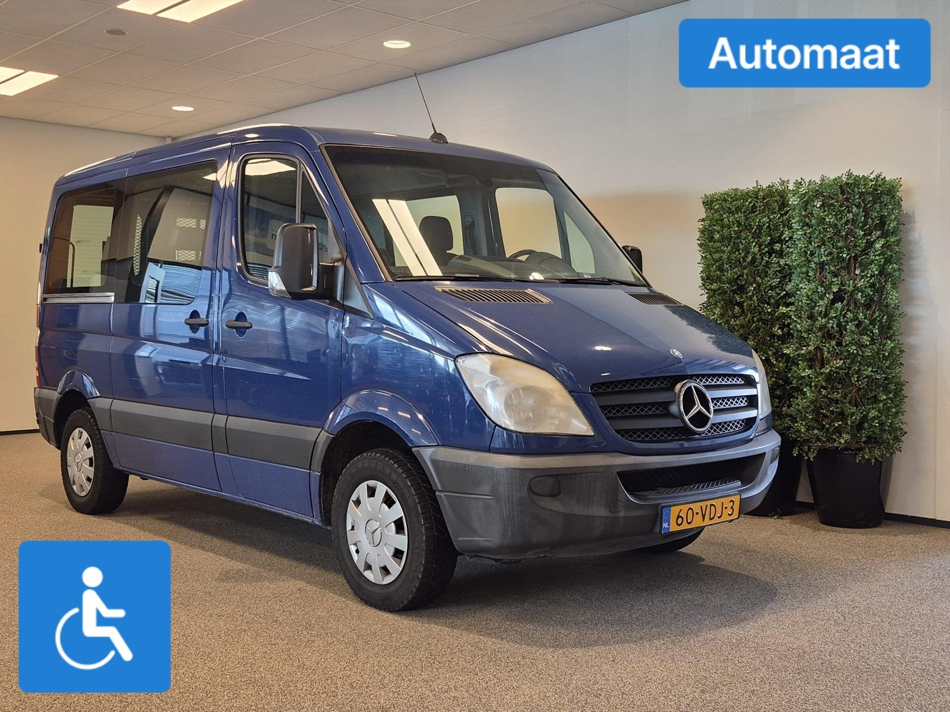 Mercedes-Benz Sprinter L1H1 Rolstoelbus Automaat, Automaat, 12 maanden, Gebruikt, Zwart