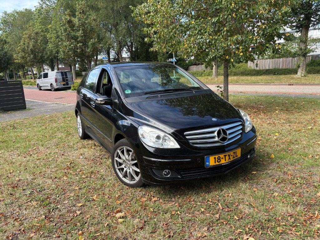 Mercedes-Benz B-Klasse 2.0 B200 5DRS CVT 2007 Zwart, Zwart, 4 cilinders, 1290 kg, Zwart