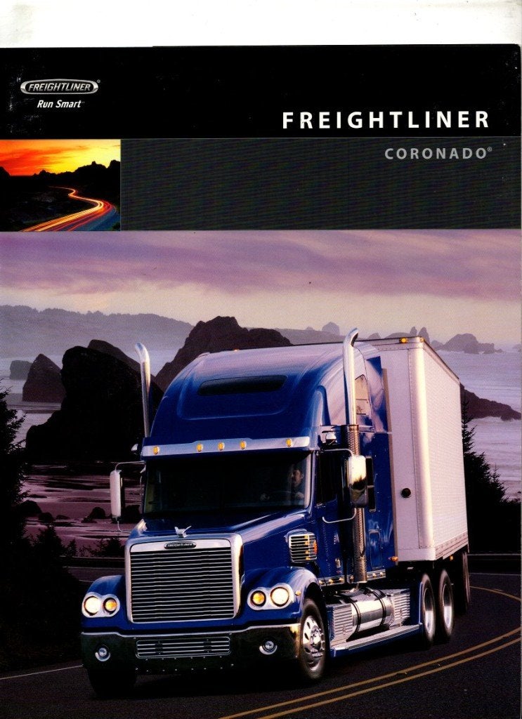 Freightliner brochures / folders, Ophalen of Verzenden, Zo goed als nieuw, Overige merken