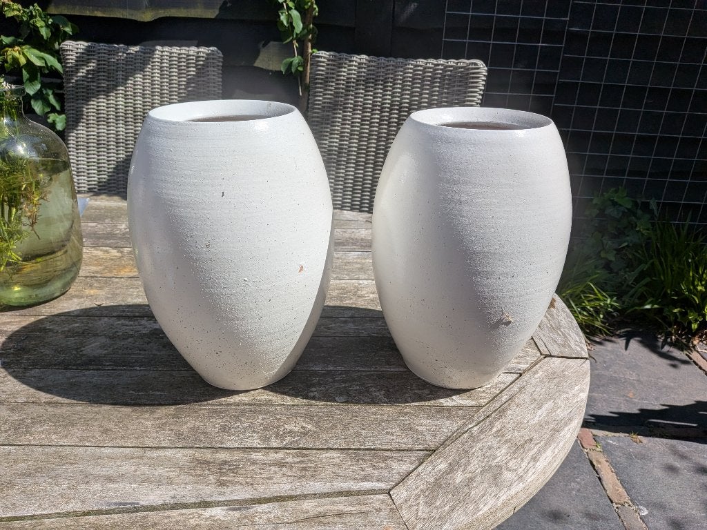 Bloempotten, Tuin en Terras, Ophalen, Gebruikt, Rond, Binnen