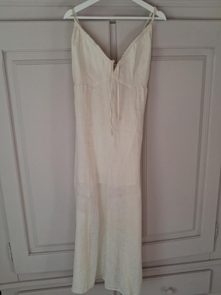 Lange jurk van Greek Archaic Kori, Kleding | Dames, Maat 38/40 (M), Beige, Ophalen of Verzenden, Zo goed als nieuw