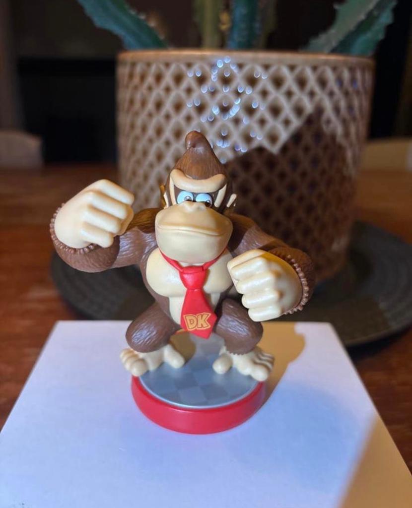 Donkey Kong Amiibo Figuur, Ophalen, Zo goed als nieuw