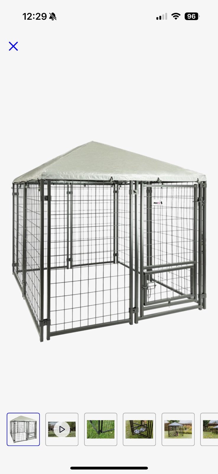 Hondenhok kennel, Dieren en Toebehoren, Hondenhokken, Ophalen, Zo goed als nieuw, 110 cm of meer, 100 cm of meer