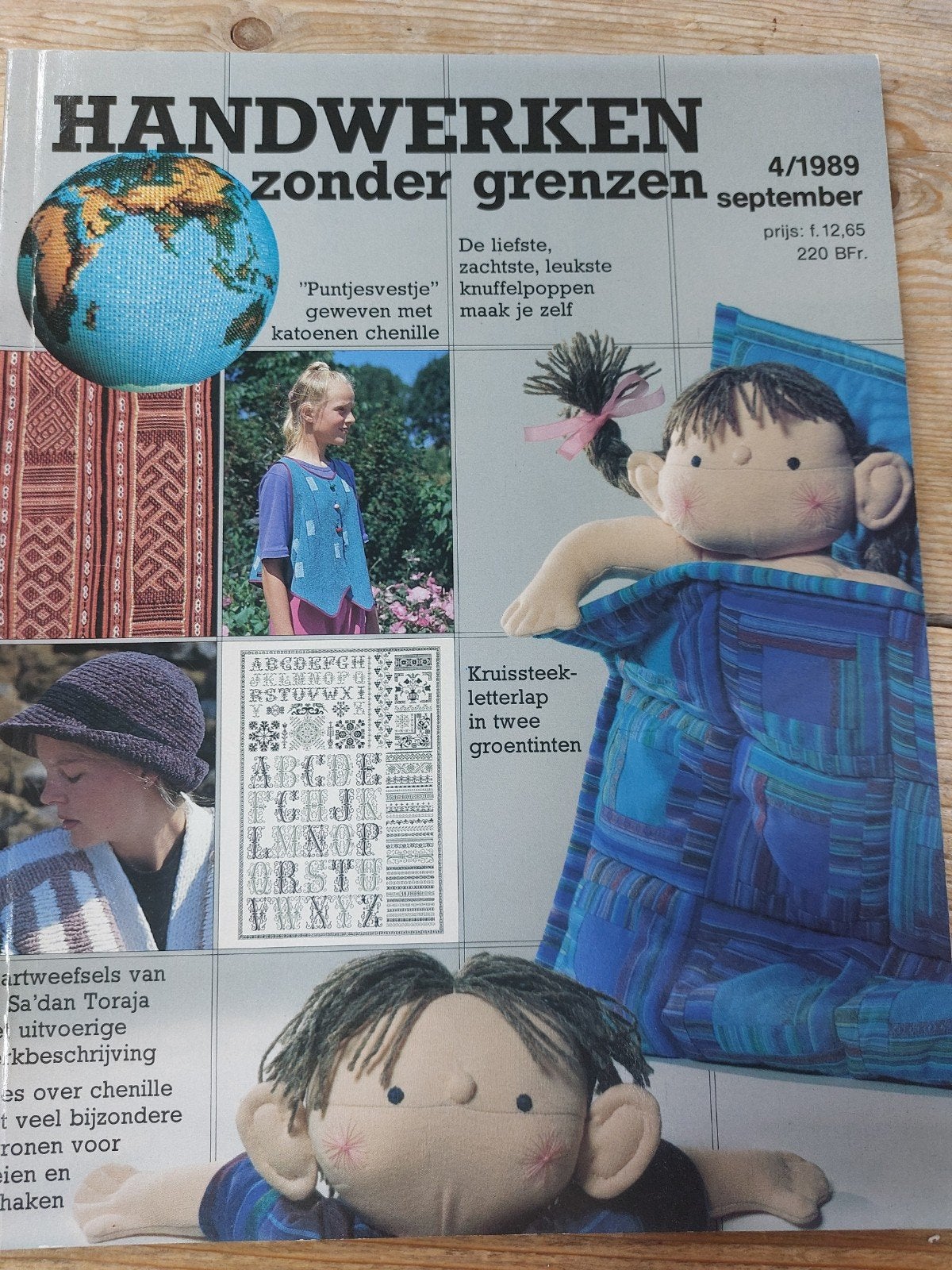 Handwerken zonder Grenzen 4/1989, Verzenden, Gebruikt, Breien of Haken, Patroon of Boek