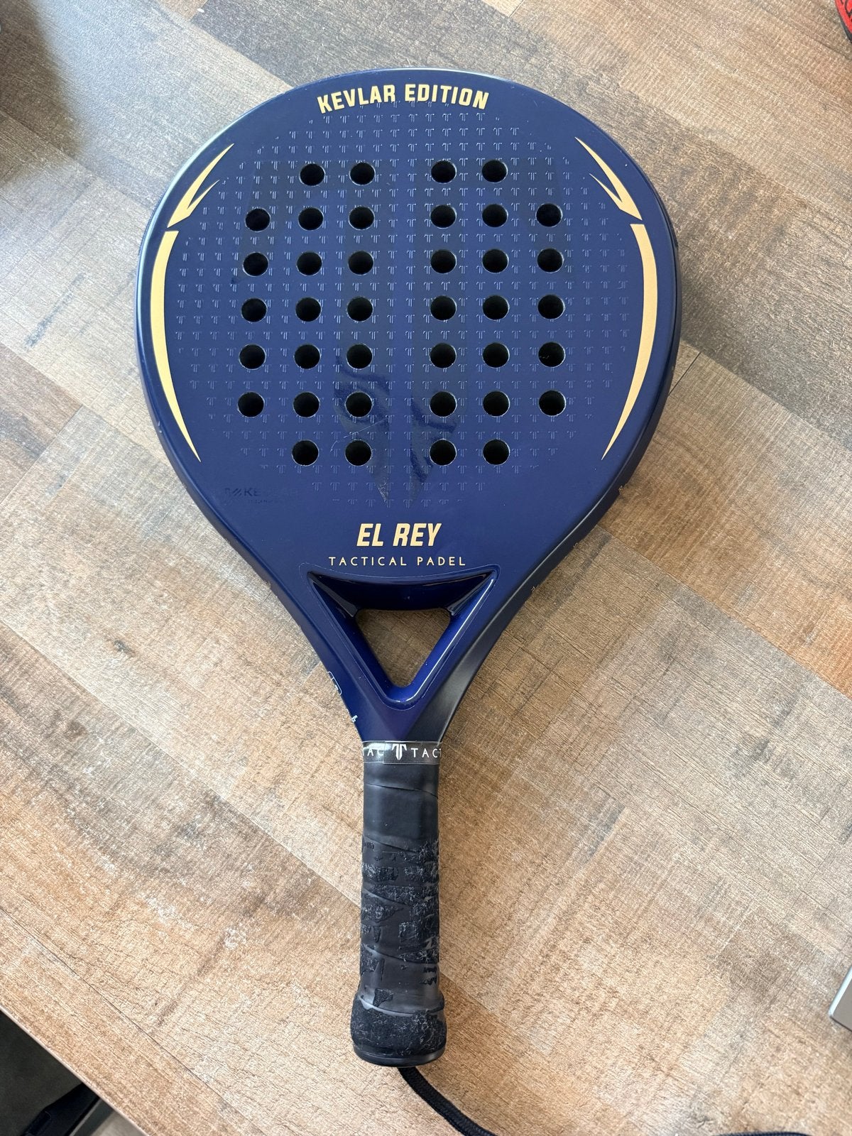 Tactical Padel El Rey Kevlar Edition Padelracket, Ophalen, Gebruikt, Padelracket