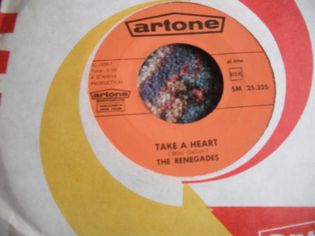 The Renegades - Take a Heart (jb), Cd's en Dvd's, Ophalen of Verzenden, Zo goed als nieuw, Pop